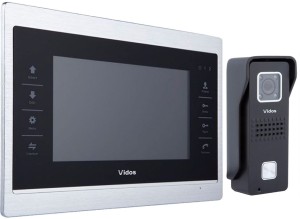 Wideodomofon Vidos S6B- M901-S z pamięcią otwieranie furtki i bramy