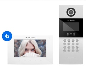 Wideodomofon IP 4-rodzinny VidiLine C5-IP