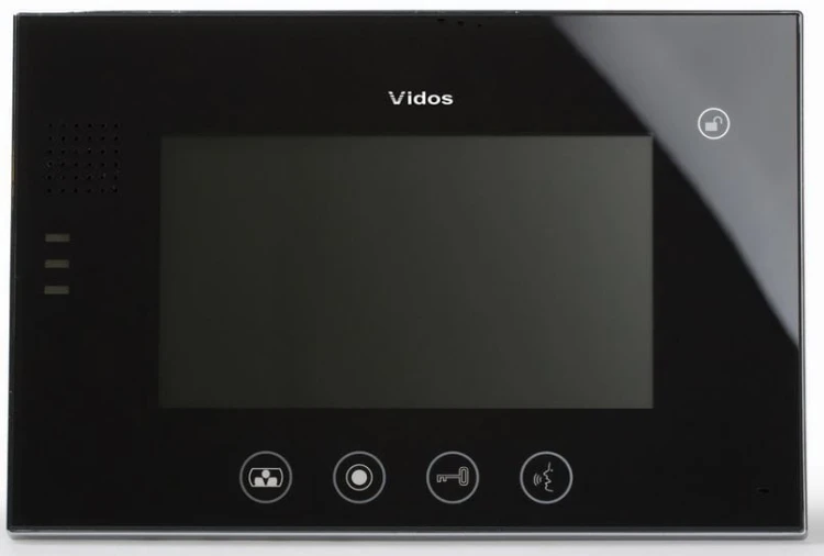 Monitor VIDOS M670B 7"  Głośnomówiący  Otwieranie furtki i bramy