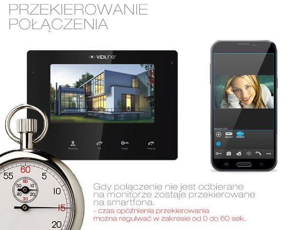 ViDiLINE ZESTAW WIDEODOMOFONOWY 7" IP WI-FI,GSM