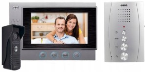 Videodomofon wideodomofon  z dodatkową słuchawką