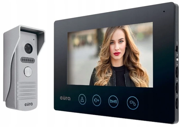 Wideodomofon IP WI-FI Android iOS Eura furtka+brama