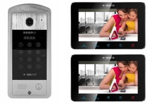 VIDI-VDP-7SL-B-2 wideodomofon z 2 monitorami 7