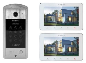 VIDI-VDP-7SL-W-2 wideodomofon z 2 monitorami 7