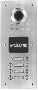 Panel bramowy Vidos S558A 8-rodzinny RFID