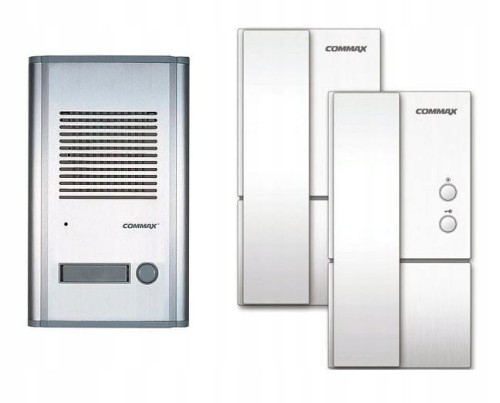 COMMAX DR-201A DP-LA01 Domofon z interkomem, 2 unifony