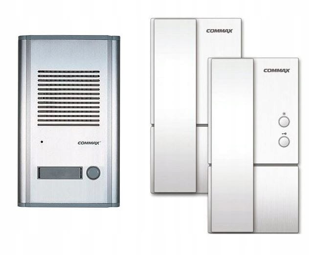 COMMAX DR-201A DP-LA01 Domofon z interkomem, 2 unifony