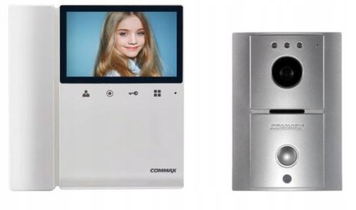 COMMAX CDV-43K2/DRC-4L
SILVER
