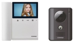 CDV-43K2/DRC-4G Dark grey wideodomofon słuchawkowy