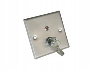 Scot KS-1N metalowy przełącznik kluczykowy