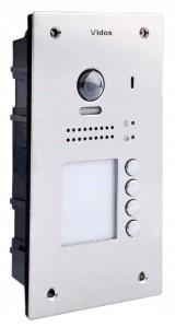 Vidos S1204A stacja bramowa wideodomofonu RFID