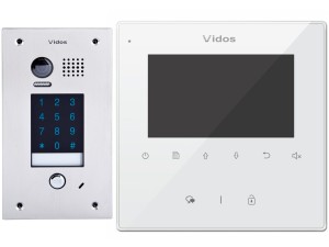 Vidos wideodomofon Duo M1022W S1401D