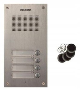 Commax DR-4UM/RFID stacja bramowa 4-abonentowa