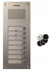 DR-8UM/RFID stacja bramowa 8-abonentowa