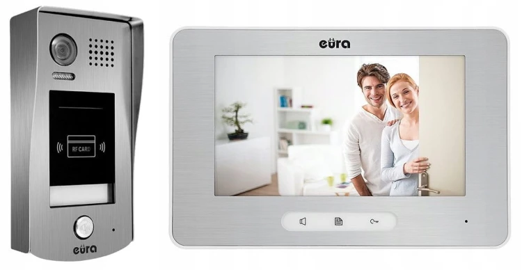 MONITOR ''EURA'' VDA-28A5 v.2 ''2EASY'' - srebrny