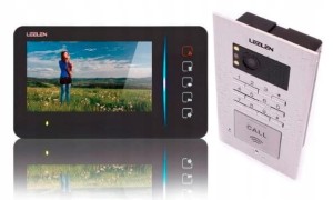 Wideodomofon Leelen N60 No18pc 2monitory szyfrator