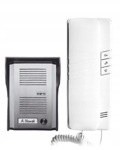 Domofon Eura ADP-44A3 1-rodzinny zestaw natynkowy