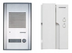 Domofon 230V Commax podtynkowy DR-201A DP-2HPR