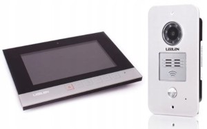 Wideodomofon - 7cali N75B No15pc+3xbrelok czytnik