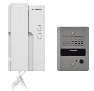 COMMAX DP-2HPR(DC)/DR-2GN ZESTAW 
DOMOFONOWY JEDNOABONENTOWY