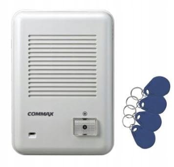 COMMAX DR-201D/RFID Stacja bramowa 
jednoabonentowa z czytnikiem RFID