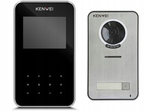 Kenwei KW-E351C+S201C-1BS wideodomofon