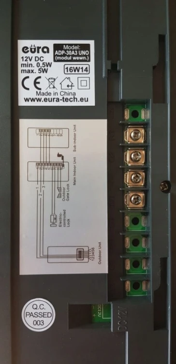 Unifon Eura ADP-30A3 UNO opcjonalny