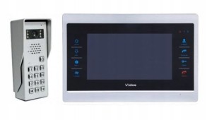 Wideodomofon 7 cali Vidos M901S/S50D nagrywa film