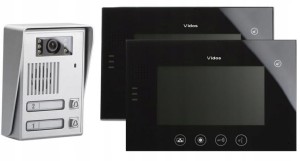 Vidos Stacja bramowa S36 kamera dwurodzinna M670B