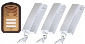 Domofon zestaw Elfon B3 A-U1/3 nad i podtynkowy