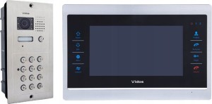 Wideodomofon 7 cali Vidos M901S/S601D nagrywa film