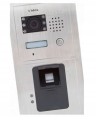 S601Z-2 – Stacja bramowa wideodomofonu z
wbudowanym czytnikiem linii papilarnych +
M670B-S2 – monitor wideodomofonu Vidos