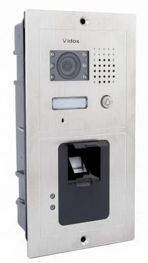 Kamera Vidos S601Z z czytnikiem linii paplilarnych