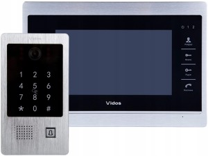 Wideodomofon 7cali Vidos M901S/S20DA nagrywa film