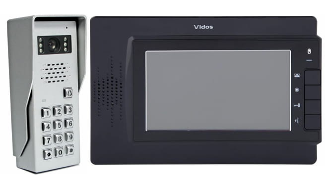 Wideodomofon 7 cali Vidos M320B /S50D