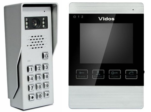 Wideodomofon z pamięcią Vidos M904-S/S50D