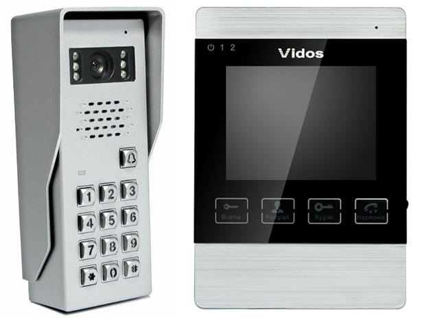 Wideodomofon z pamięcią Vidos M904-S/S50D