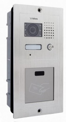 Panel bramowy Vidos S601A z czytnikiem kart zbliżeniowych
