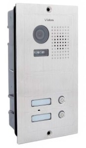 Vidos stacja bramowa z kamerą 2-abonentowa S602