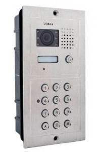 Vidos kamera S601D-2 z szyfratorem, otwiera furtkę i bramę