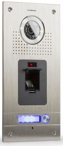 Panel bramowy Vidos S561Z z czytnikiem linii paplilarnych