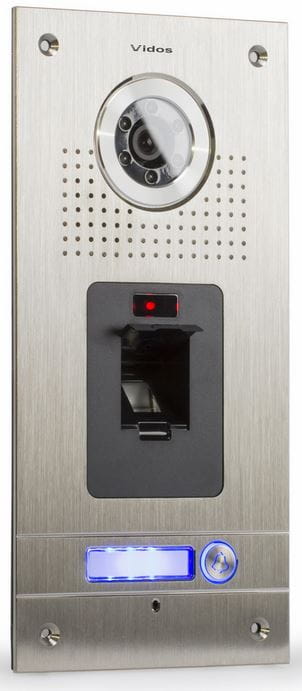Panel bramowy Vidos S561Z z czytnikiem linii paplilarnych
