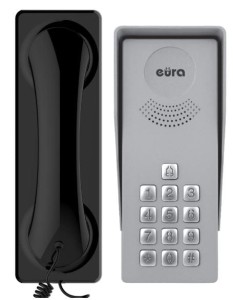 Domofon Eura ADP-37A3 Ingresso Nero klawiatura kod