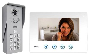 Wideodomofon Videodomofon Eura Tytan szyfrator 24H