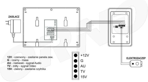 BAX VDP-40 schemat
