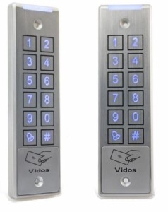 Szyfrator dwa wejścia Vidos metalowy ZS32 - IP65