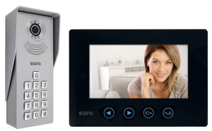 Wideodomofon Videodomofon Eura Tytan szyfrator pamięć