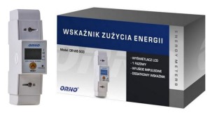 Licznik 1-fazowy energii - OR-WE-503 -podlicznik