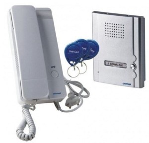 Domofon z czytnikiem kluczy Orno OR-DOM-QH-911