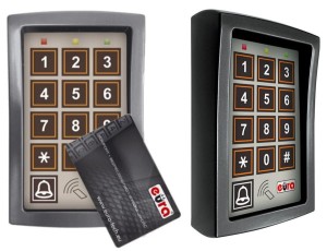 Zamek szyfrowy czytnik kart trzy wyjścia AC-13A1